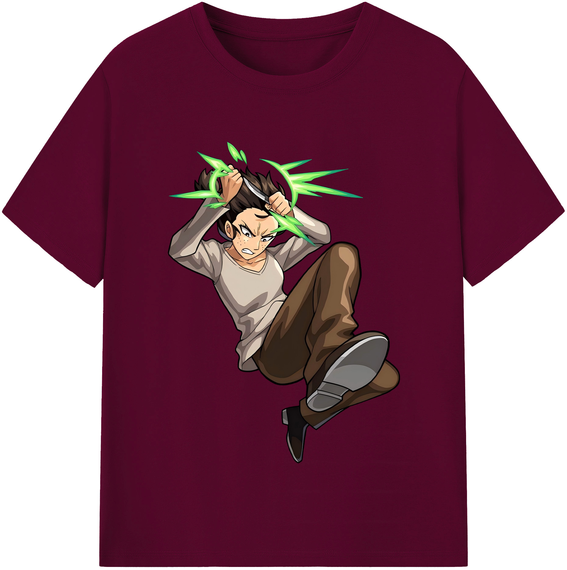 （画像用） 進撃の巨人 Attack on Titan レディースカジュアルプリントTシャツ（綿100％）